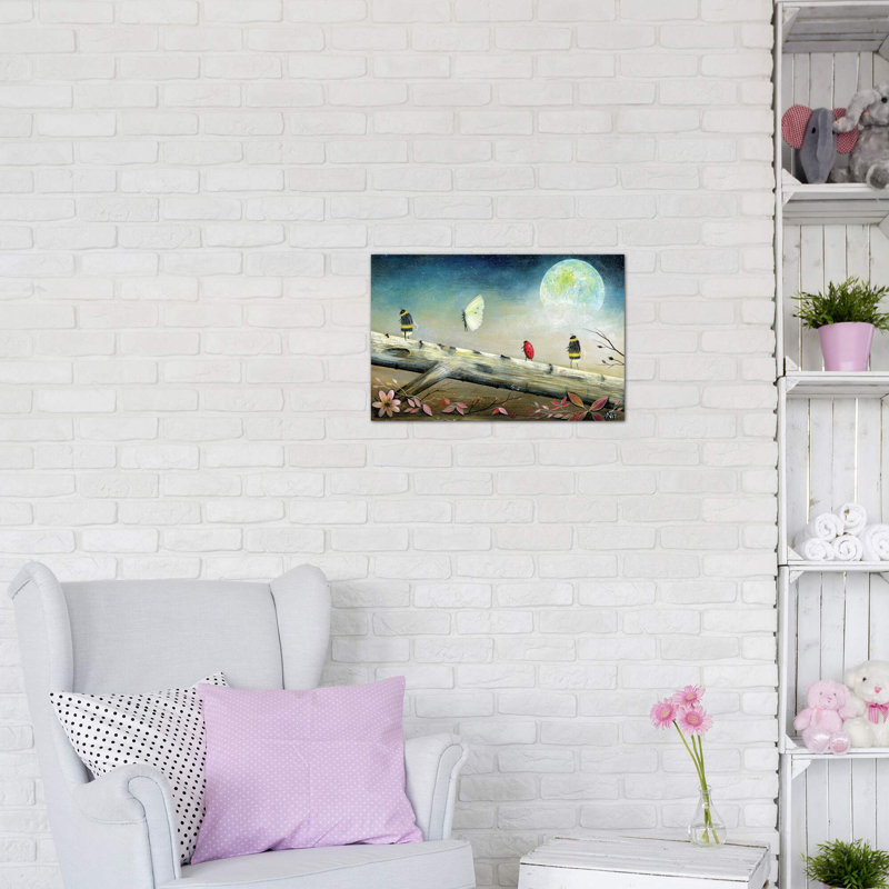«We Will Make It Home Again» par Neil Thompson - reproduction d'art, Toile tendue, Pas de tapis, H 26 po x l 18 po x 1,5 po
