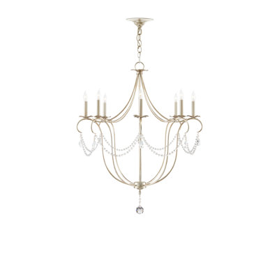 Crystal Lights 8 - Light Dimmable Empire Chandelier