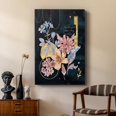 Fleurs au clair de lune II - galerie Cavas sur mesure