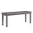 Carveth 44'' Wide Herringbone Solid Wood Rustic Style Dining & Entryway Bench-56712770