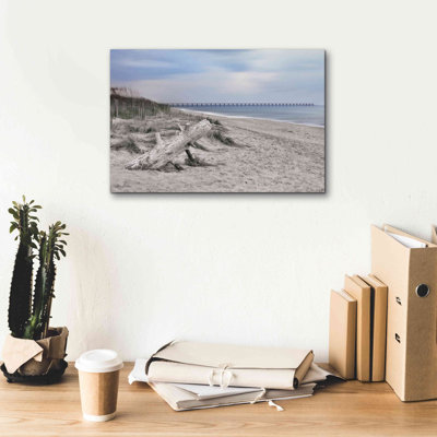 'Outer Banks Beach' by Lori Deiter, Canvas Wall Art