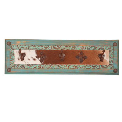 Porte-chapeau en cuir de vache Woodside