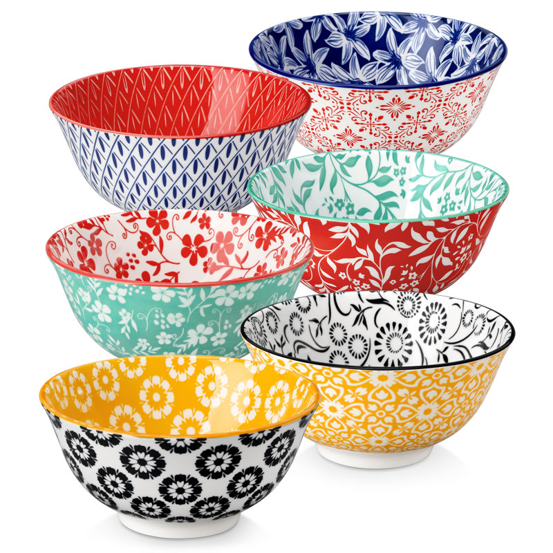 Ceramic Bowl 6-piece Set