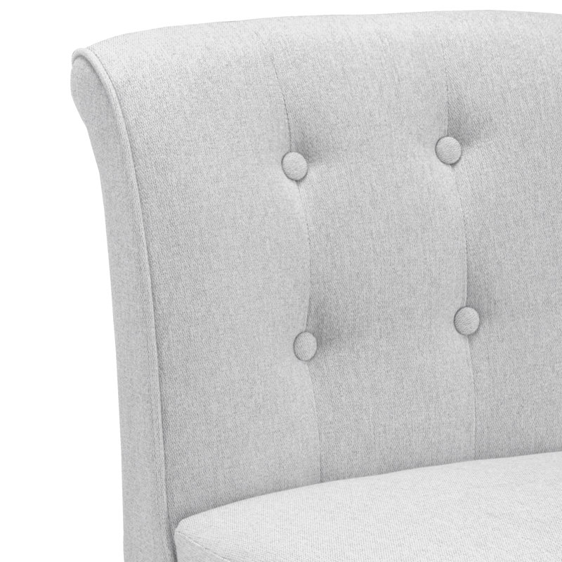 Tabouret pivotant 27 po Odelin, Gris clair