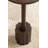 Nisha Modern Round Mango Wood Drink Table