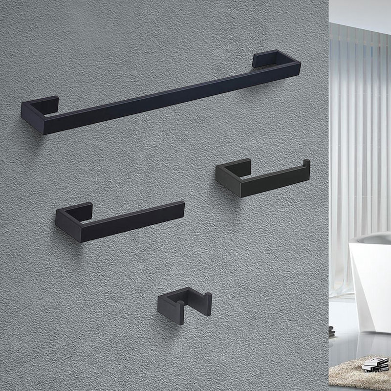4 - Piece Bathroom Hardware Set