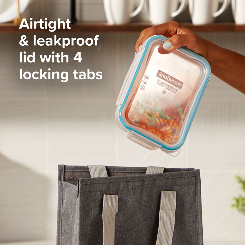 Snapware Total Solution Plastic Containers 5-Pack Set with Lids