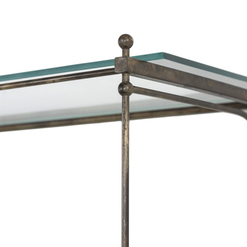 Romilly Shelves-Brushed Iron