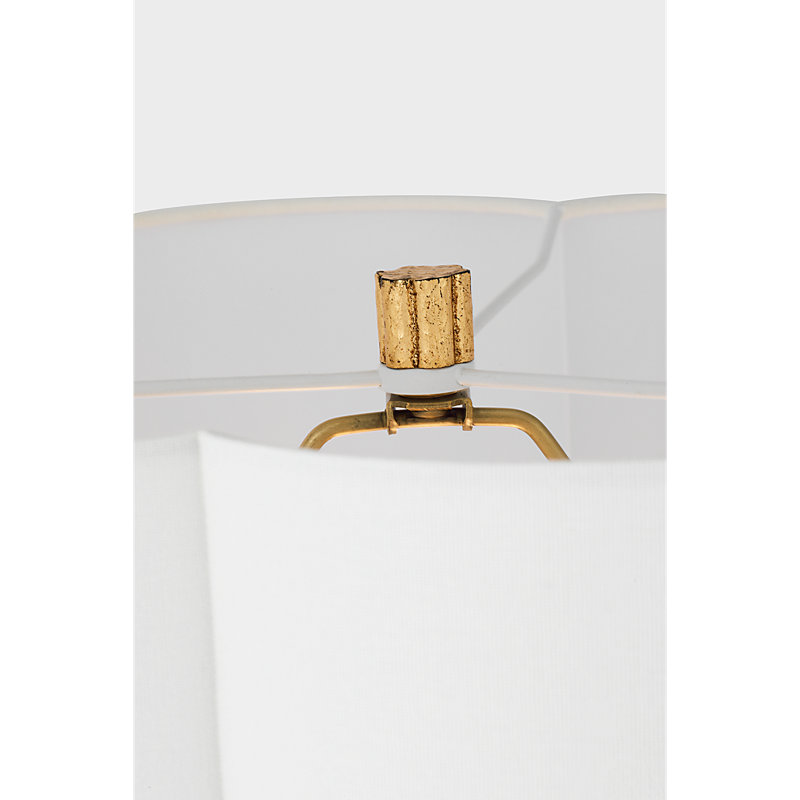 Aerin Floor Lamp, Gilded Iron