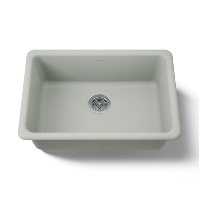 Iron/Tones 27" top-/undermount single-bowl kitchen sink