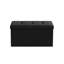 Storage Ottoman Bench, End of Bed Bench, Storage Chest, for Living Room, Bedroom, Entryway, Black
