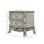 Table de chevet moderne à 2 tiroirs Andrais-97500374