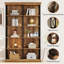 190.5cm H x 120cm W Metal Bookcase