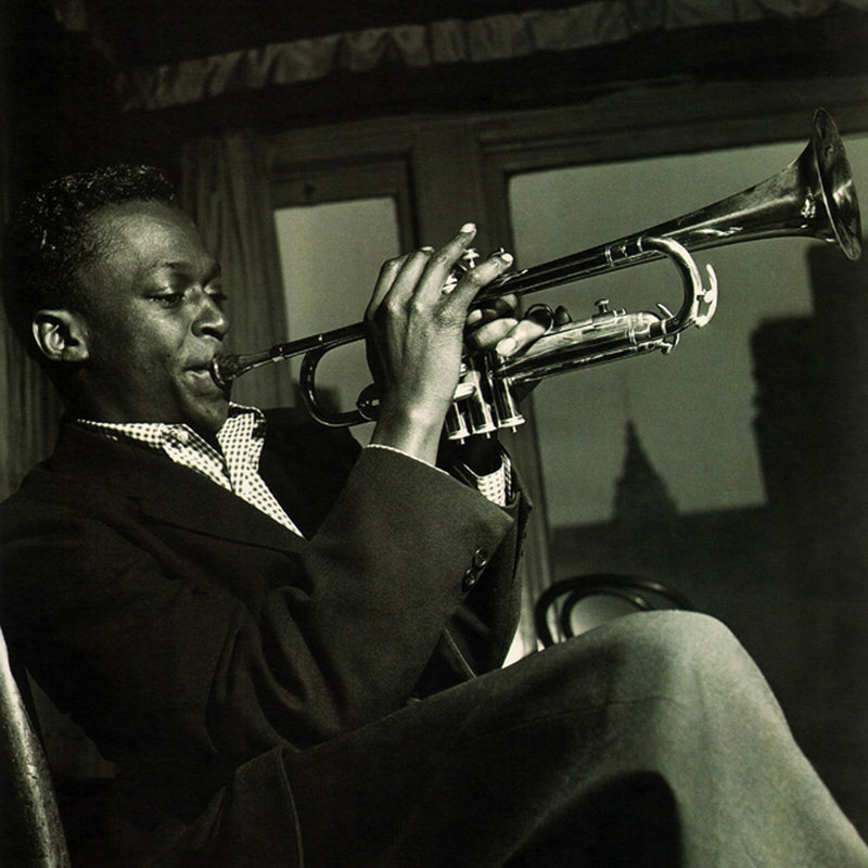 Miles Davis - New York,, H 15 po x l 15 po
