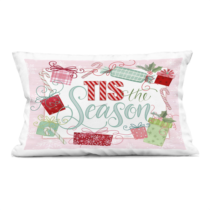 Coussin Pastel Tis The Season