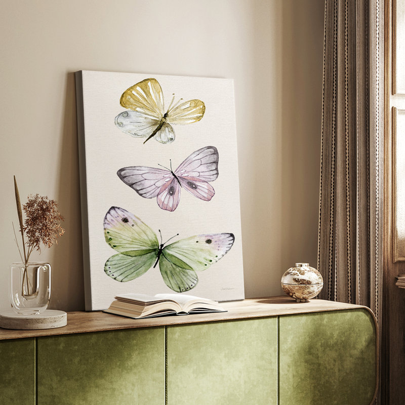 Fly Away II -Custom Wrapped Gallery Cavas, 12" H x 8" W