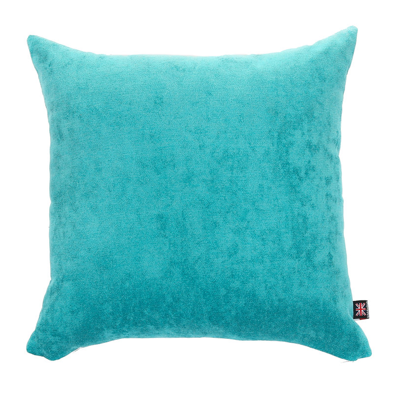 Minerville Square Cushion, Medium, Teal