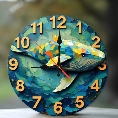 Horloge artistique à spirale