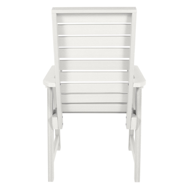 Chaise de patio Moroney, Blanc