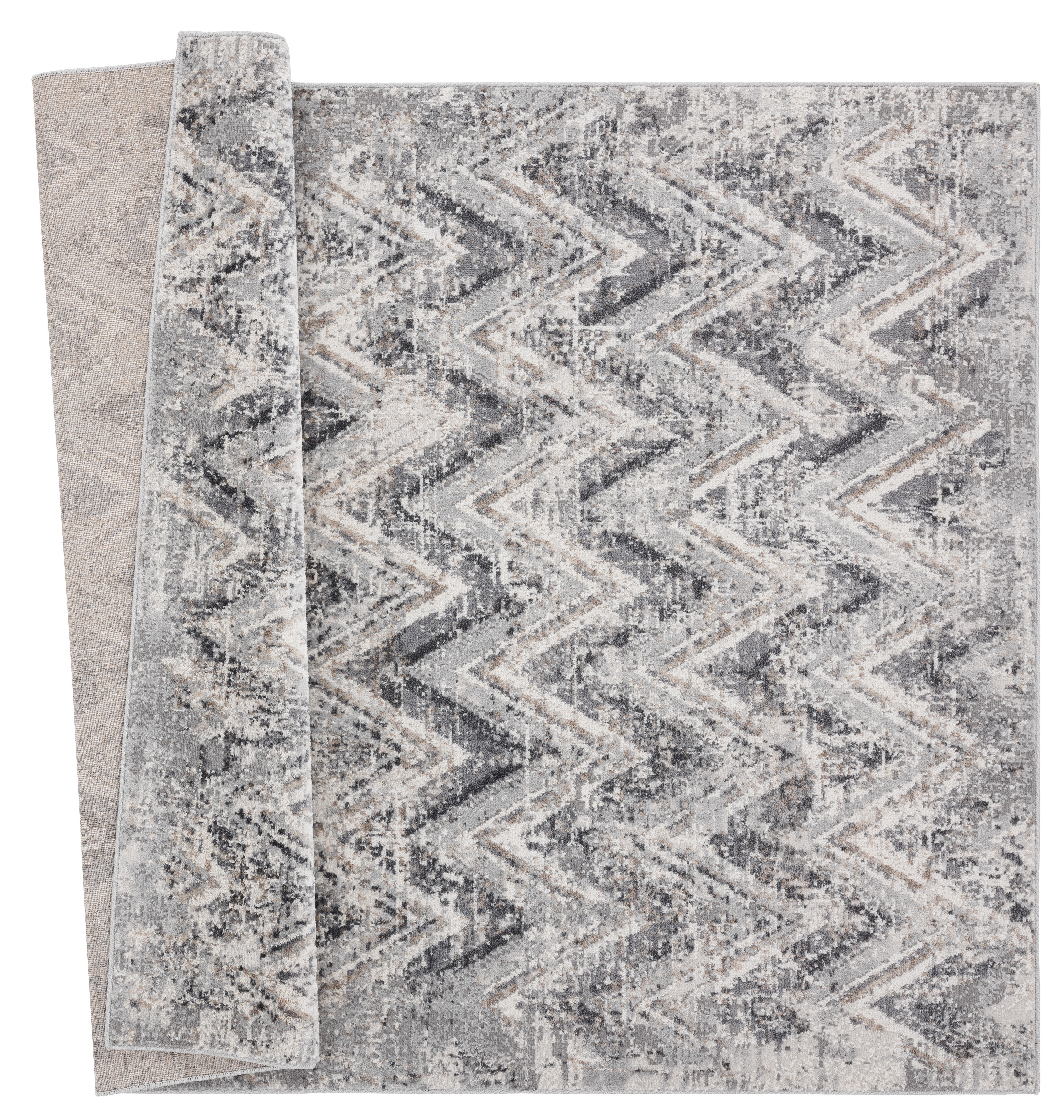 Greyleigh Connie Gray Area Rug, Size: Rectangle 11' x 15