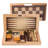 Bisiot 8'' L Manufactured Wood Game Set