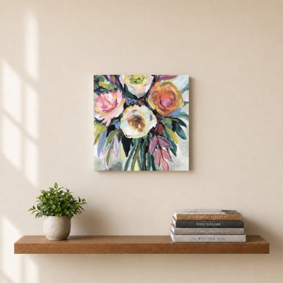 First Kiss Light by Jeanette Vertentes - Graphic Art on Canvas