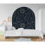 Adhésif décoratif espace sur le thème de l'espace - Planètes, soleil, étoiles et ciel nocturne - Cosmic Home Decor for Kids, chambre à coucher, chambre de bébé - tête de lit 615DLU-1337203827