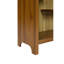 Étagère arquée autoportante à 4 niveaux à 4 niveaux, armoire de rangement asymétrique ouverte, étagère en bois pour hall d'entrée, salon, chambre à coucher, couloir
