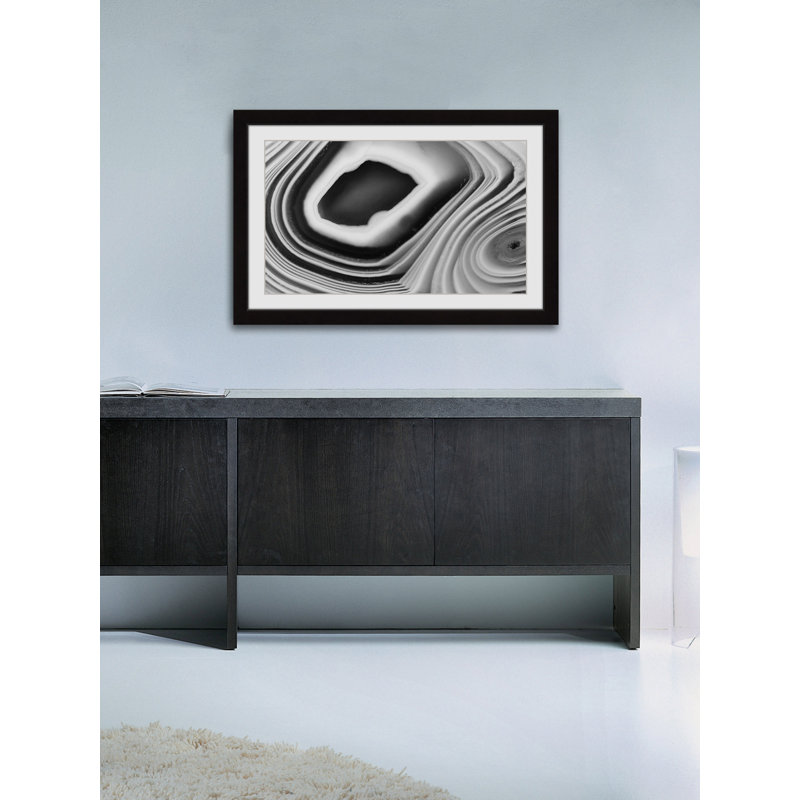 « khaboba », reproduction d’art encadrée, H 24 po x l 36 po x P 1,5 po, Cadre noir