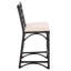 Tabouret de bar avec coussin Christine-125847878