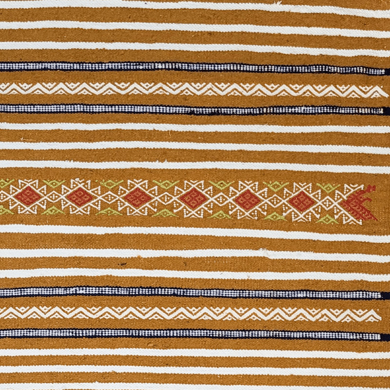 Lahey Striped Hand Woven 118cm X 197cm Area Rug