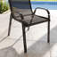 Ensemble de 2 chaises de jardin d'extérieur empilables-968999200