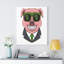 Greed Is Good Gift for Traders Money 1 Piece Wrapped Canvas Wall Art-340469281