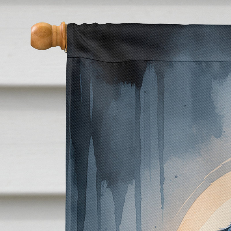 Drapeau de chiot Halloween House, Rottweiler