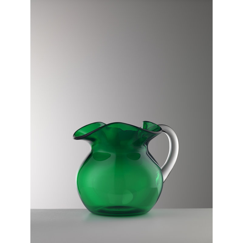 Maria Acrylic Pitcher, Green