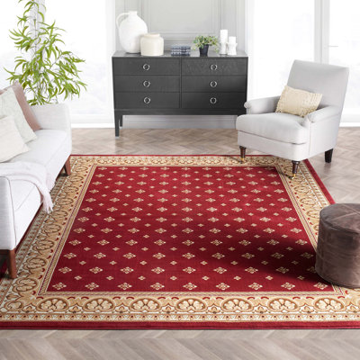 Barclay Geometric Synthetic Area Rug