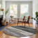 Premium Machine Washable Prisco Brown Rug