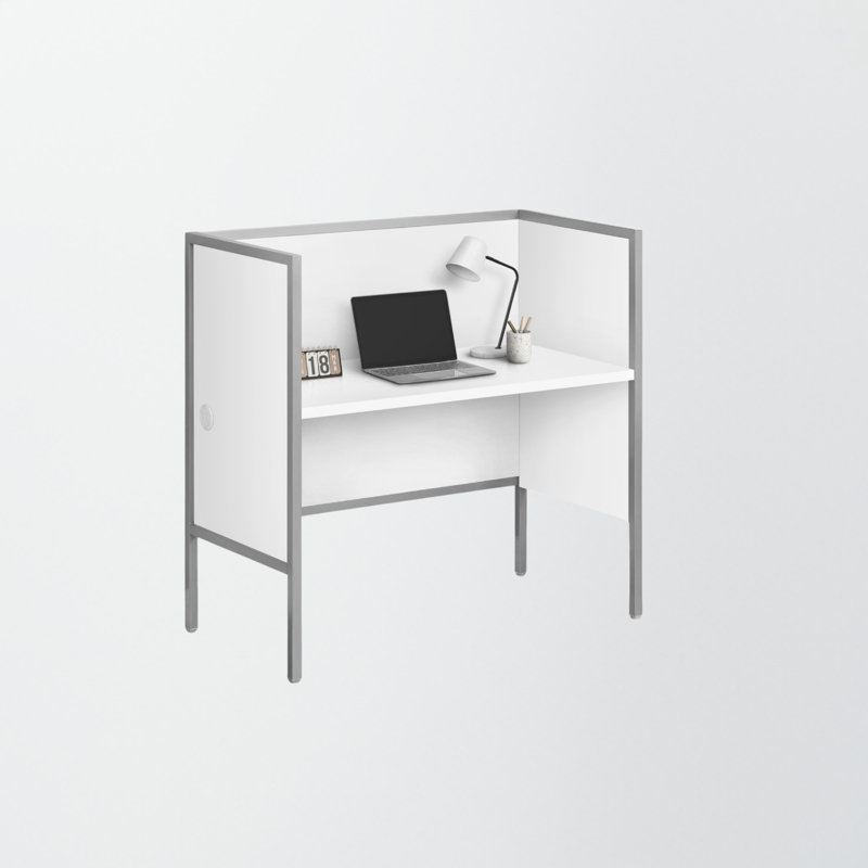 Bureau de bureau Pascha, Blanc