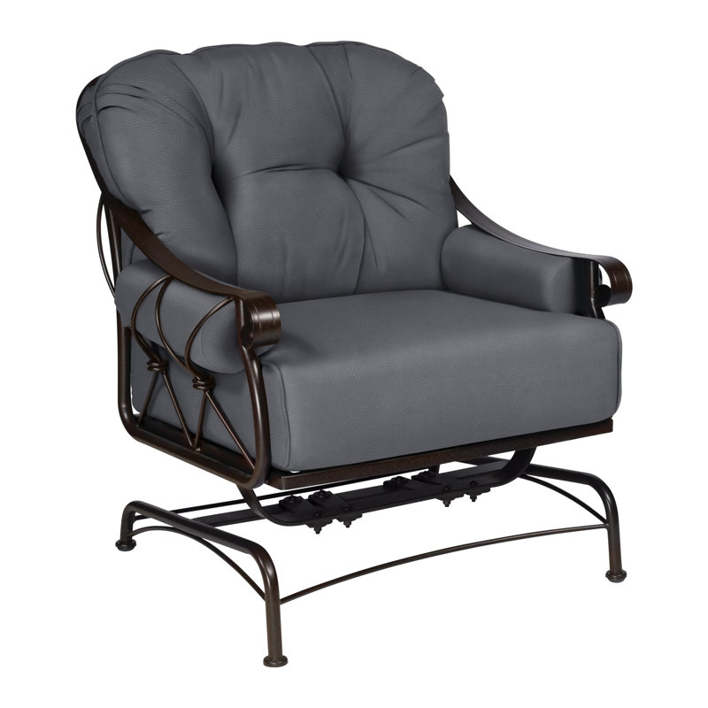 Chaise longue avec coussins Derby Spring, Toile spa Sunbrella®, Noir texturé