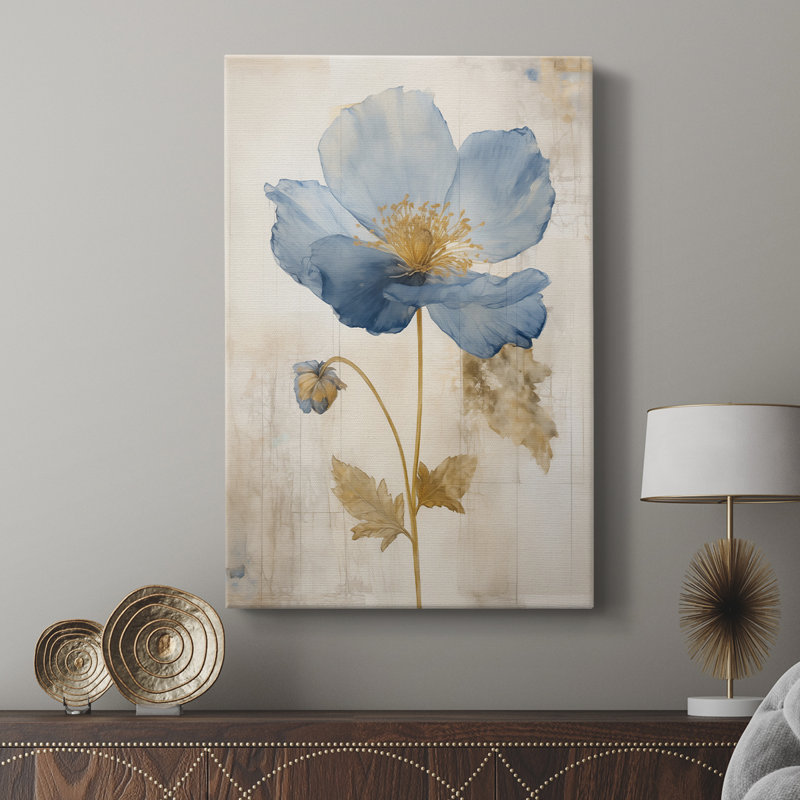 FLORAL Series L III - Gallery Cavas, H 18 po x l 12 po