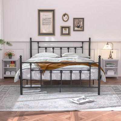 Kempst Steel Piece Bedroom Set