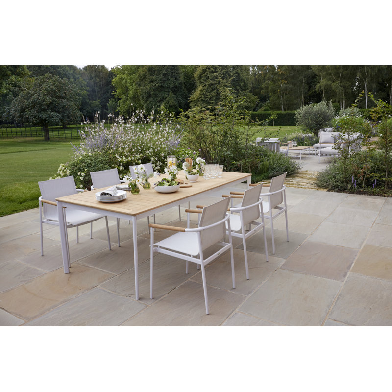 Around Dining Table, 29" H x 61" W x 39" D, Forge Gray