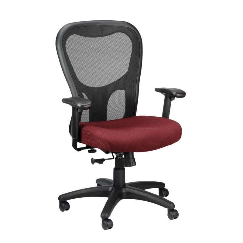 Chaise de bureau Tempur-Pedic TP9000C en filet Tempur-Pedic, Bourgogne