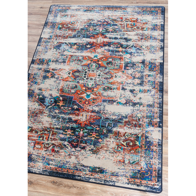 Dorleus Oriental Indoor Rug, Rectangle 5' x 8'