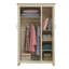Aquitaine 3 Door Manufactured Wood Wardrobe-1851369062