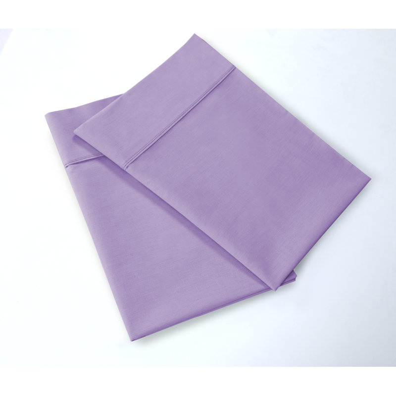 Egyptian Cotton Satin - Set of 2, King, Lavender