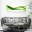Waves Abstraction - Wrapped Canvas Print