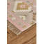 Tapis ivoire / rosé / olive tissé à plat à la main Joni-1653523113