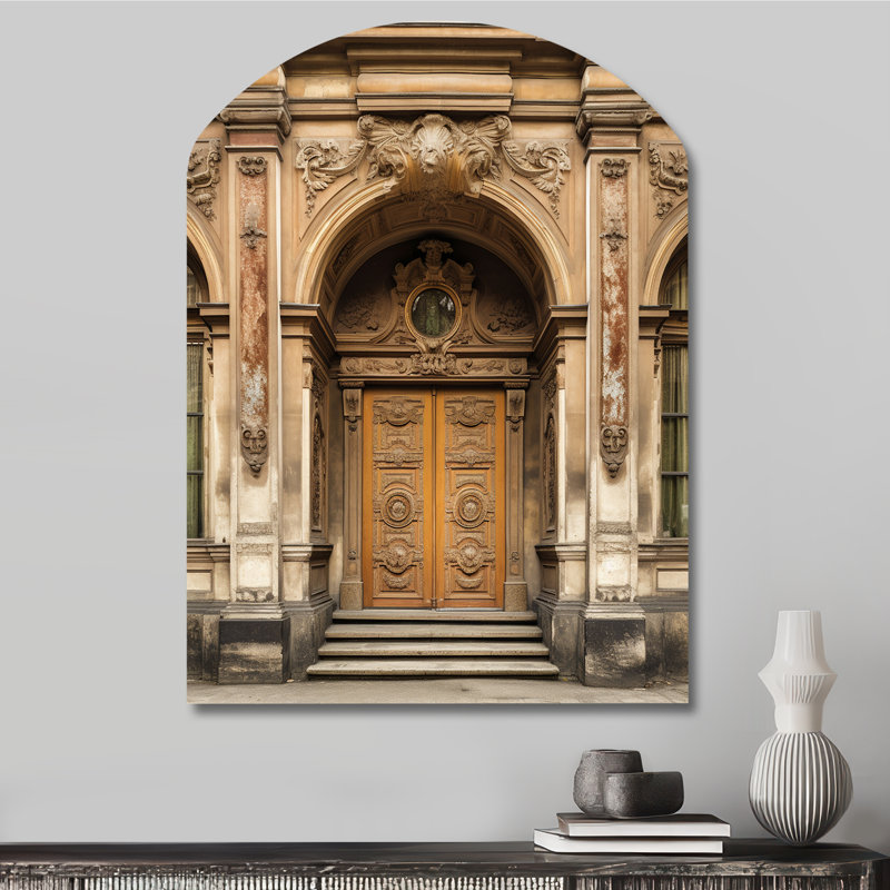 Yannick - Arch Paris, reproduction de sculpture murale asymétrique en métal, H 34 po x l 25 po