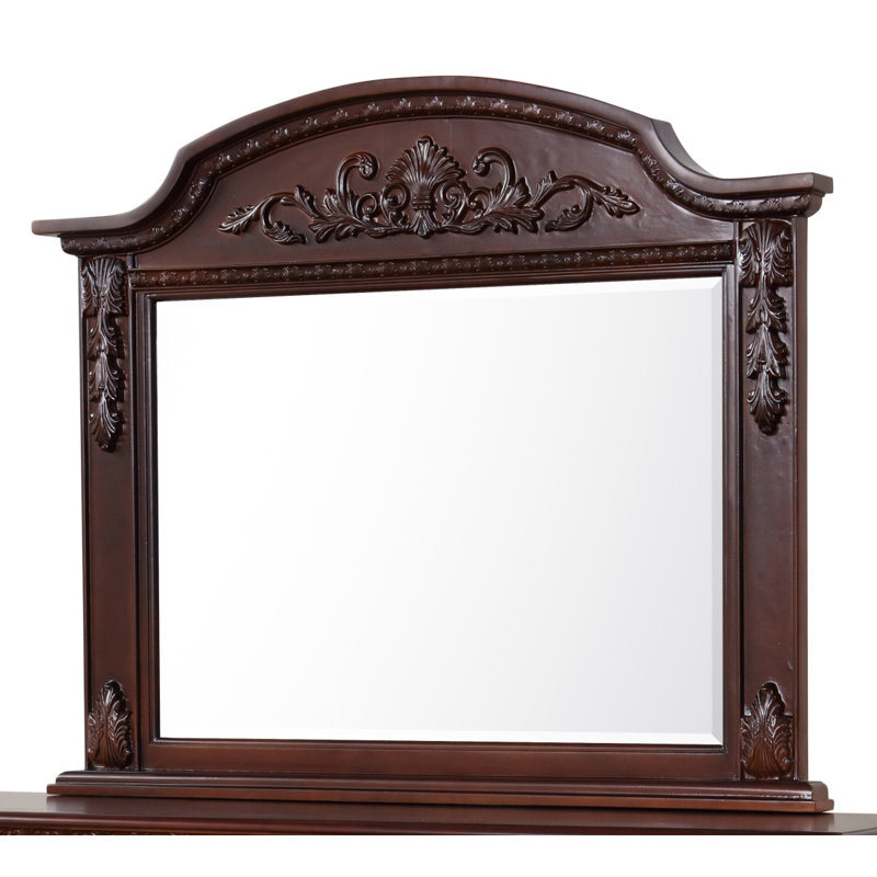 Miroir Lyndon G09400-M, cerise